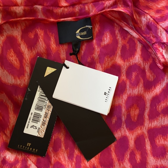 NWT Designer Just Cavalli Leopard Dress - Picture 8 of 10